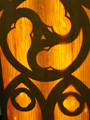 Sideboard geschwungen - peachfarben lackiert